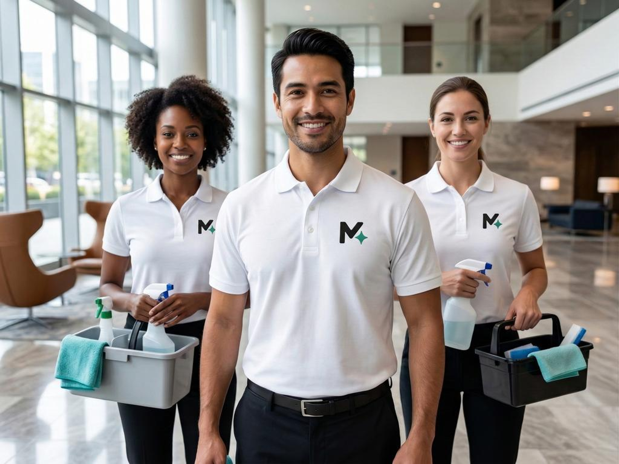 ModaClean professional cleaning crew